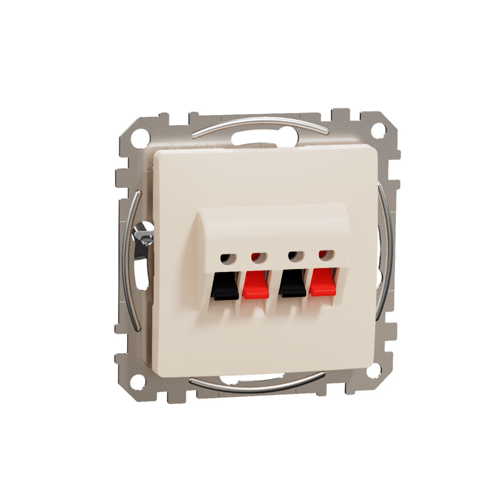 Аудіо розетка Schneider Electric Sedna Design Бежевий SDD112411